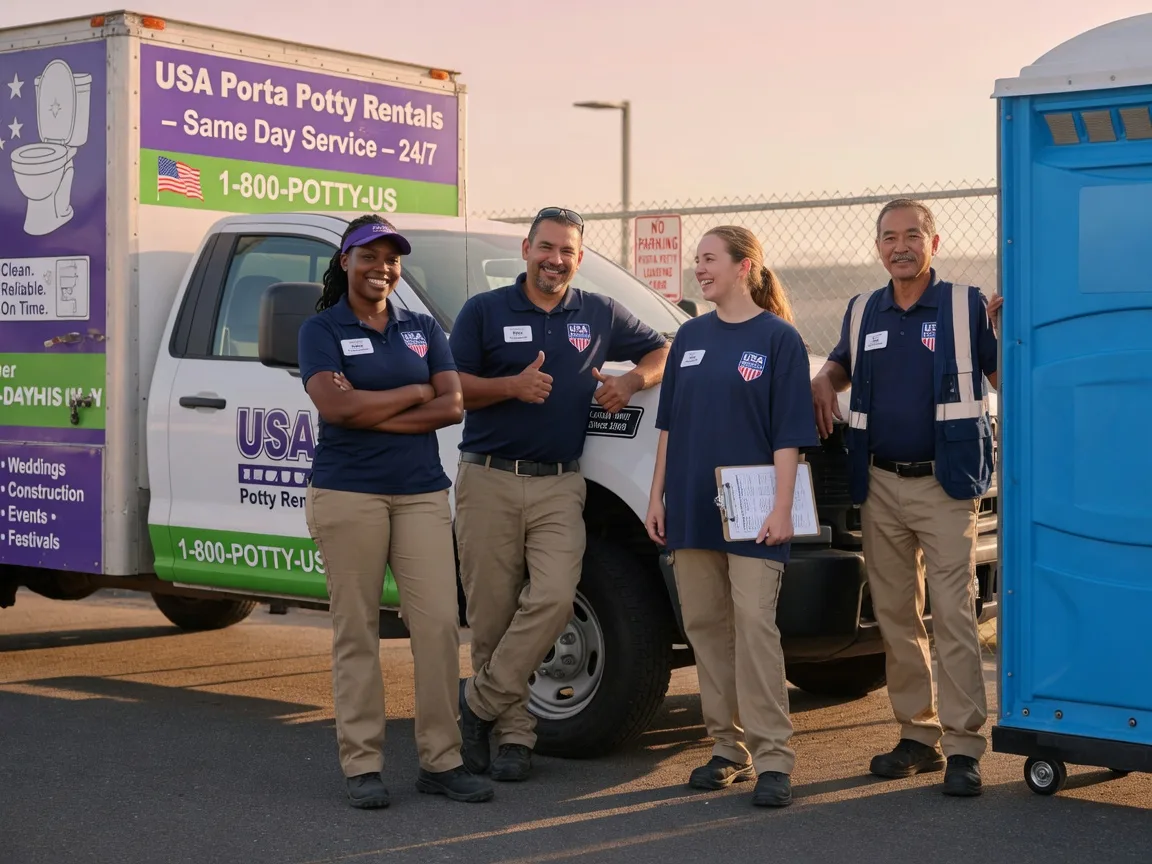Porta Potty Rental company in Bunnell, FL